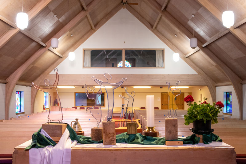 First Mennonite Church sanctuary